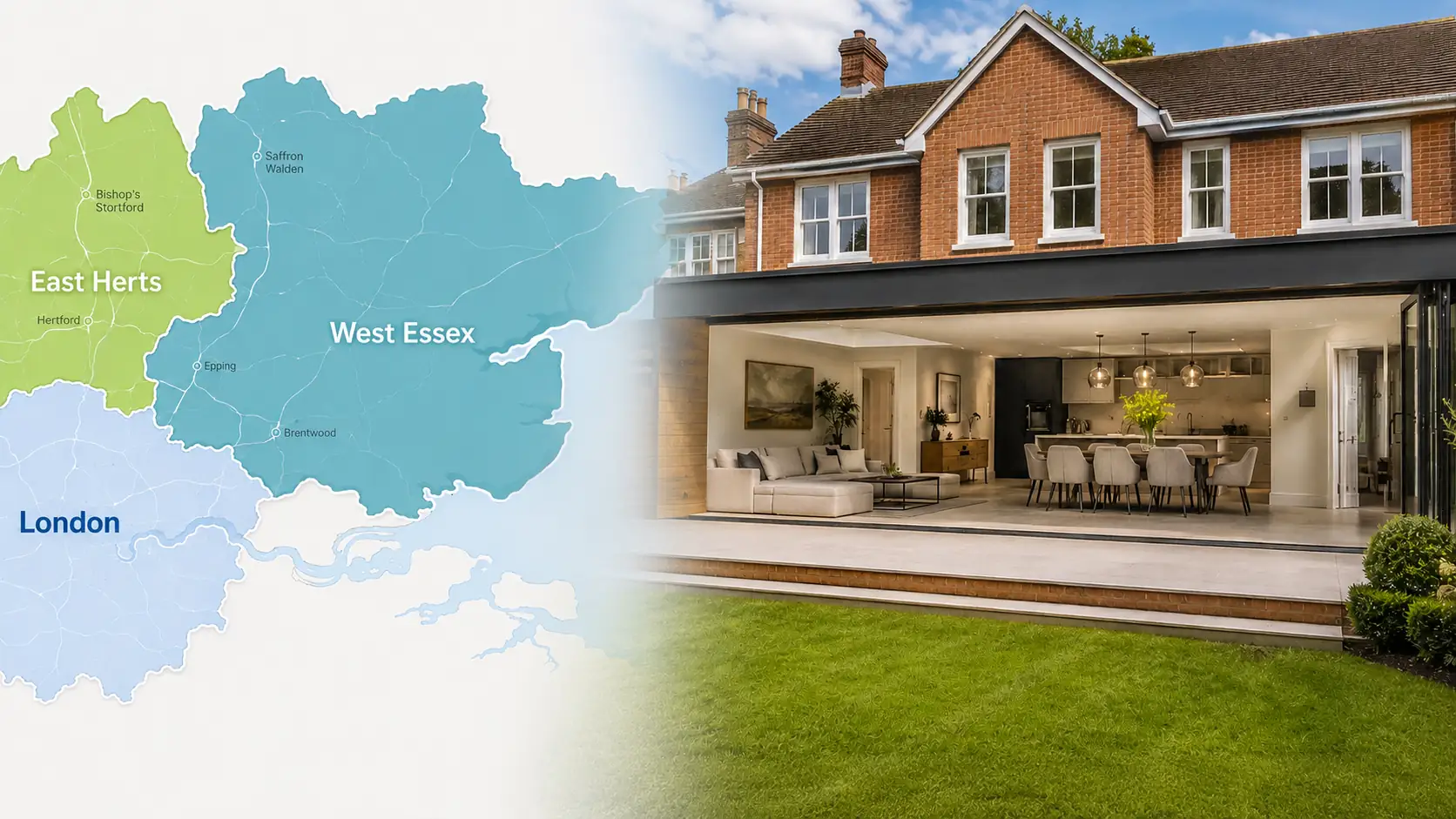 Essex and Hertfordshire home renovations coverage area